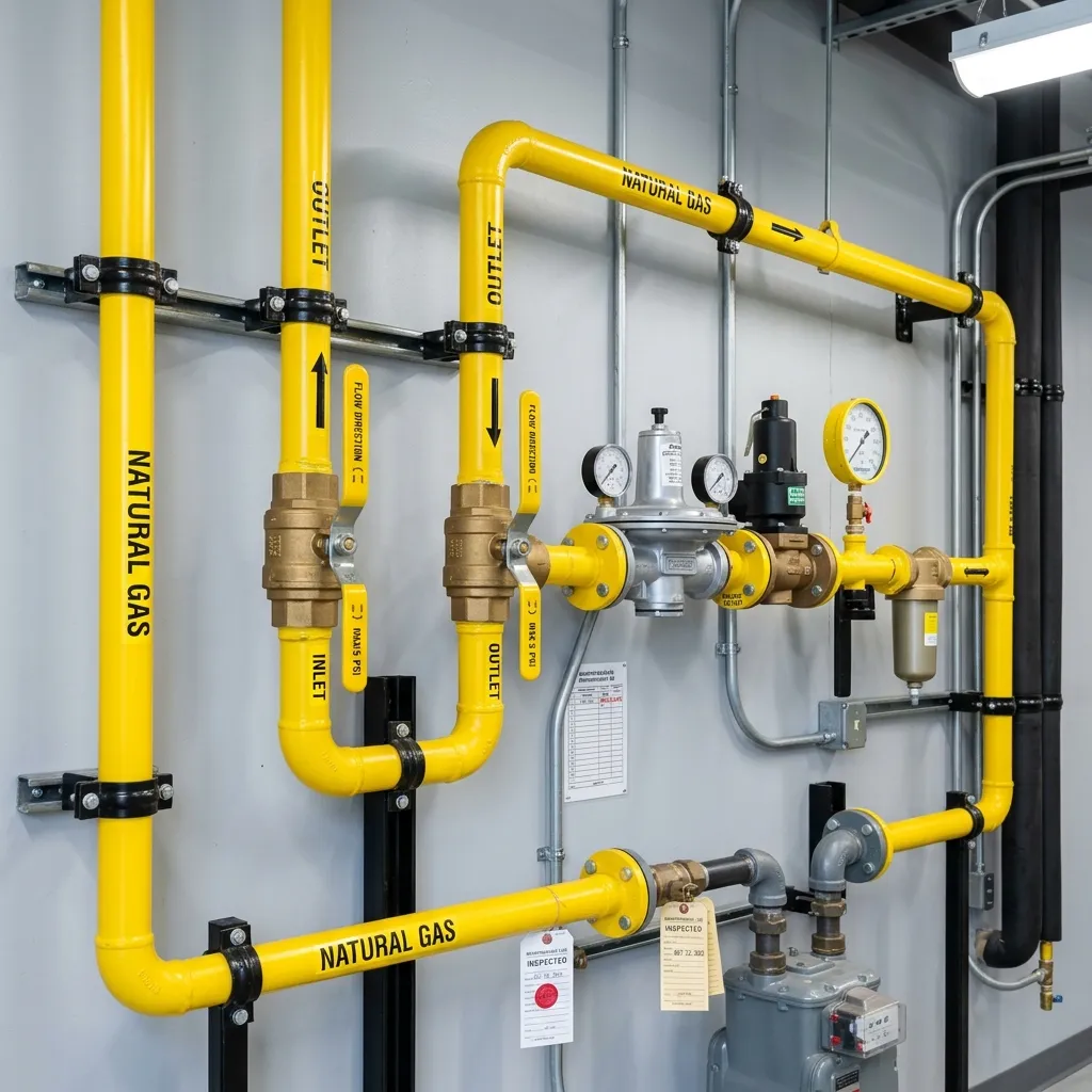 Gas Line Services Plumber in Cross Timber, TX